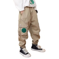 Boys' Pants Cargo Pants 2024 Spring &amp; Fall Korean Fashion Kids Cargo Pants Spring &amp; Fall New Arrival Children and Teens' Track Pants