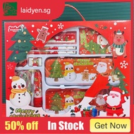 [in stock] Christmas stationery set for students and children Christmas gift box stationery set school supplies Christmas gift prize YAFE