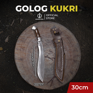 Jawara Pisau | Golsem Golok Sembelih Kukri Gurkha Tebas Kayu dan Bambu Super Tajam