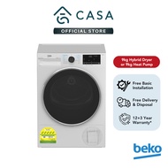 Beko 9kg Hybrid 2.0 / Heat Pump Dryer | B5T4923RW | B5T4923IW