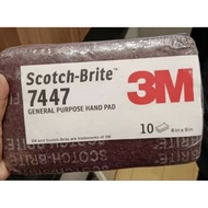 SCOTCH BRITE 7447 SCOURING PAD - BRUSH - Sandpaper