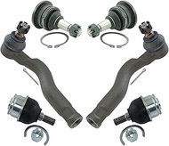 TRQ Front Steering Suspension & Drivetrain Kit Compatible with 08-22 Toyota Sequoia 07-21 Tundra