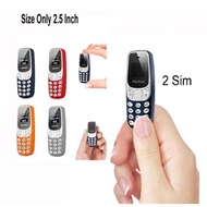 100 % original Mini N3310 Wireless Bluetooth Dialer Mini Phone BM10(READY STOCK)