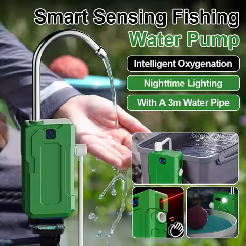 Fishing Smart Pump Travel Portable Smart Sensor Pump Oxygenator Pump RV Fishing Specialized Pumps