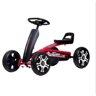 Kids Pedal Go Kart Non-Tip Steering Wheel | Safe Mini Kart for Children 3-9