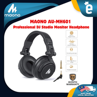 MAONO AU-MH601 50MM Drivers Studio Headphones Over Ear Stereo Monitor Closed Back Headphones for Mus