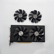 ☹1pc Replacement Vido Card Cooling Fan for Sapphire RX470 RX480 RX570 RX580 RX590 Graphics Cardn%N}