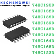 5PCS 74HC125D 74HC125 SOP SN74HC125DR SOP-14 74HC132D 74HC138D 74HC139D 74HC148D 74HC153D 74HC164D 7