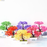 Plastic Bonsai Simulation Pine Tree for Home Office or Garden Decoration