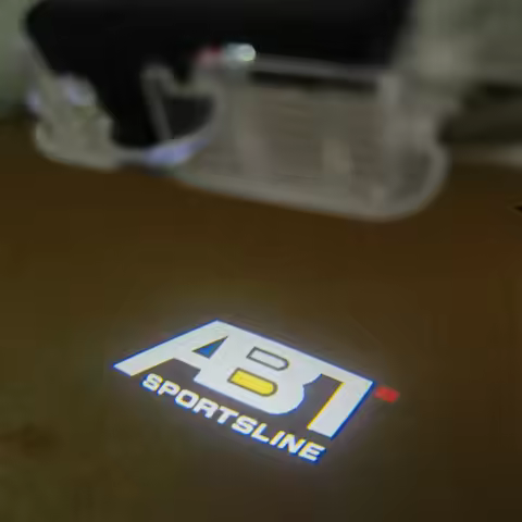 ABT SPORTSLINE For AUDI Door Light 2pcs TTS Shadow Light ABT Courtesy Light For Audi RS4 RS3 A6 A5 A