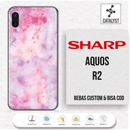 (Buy 1 Get 2) Garskin Skin SHARP AQUOS R2 - CODE -812E Can Be Customized - Sticker Case