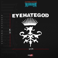 Cutting Sticker Eyehategod Band Logo | Eyehategod Band Logo Cutting Sticker