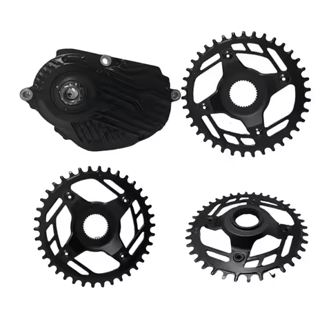 A26P E-BIKE Mid Motor Chainring Adapter Spider Chain Ring Adapter 104BCD Bicycle Crankset for Bafang