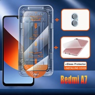 Redmi A7 One-click Tempered Glass Screen Protector For Redmi A7 Pro A5 A4 A3 Suitable For Beginners