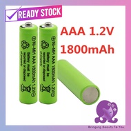 AA 3800mAh AAA 1800mAh 1.2V NiMH Rechargeable Battery Pengecas Bateri Kitchen