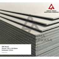 GRC Board 3.5mm 1.20 x 2.40 Meter - Papan GRC