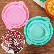4inch 6inch 8inch Silicone Cake Molds Rainbow Cake Layered Molds Baking Mould Bakeware Desserts Tool