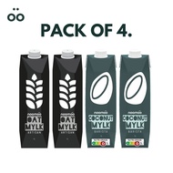 noomoo coconut &amp; oat milk artisan (bundle of 4) - UHT lactose-free vegan plant-based dairy-free mylk