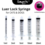 Primes Disposable Syringe Luer Lock 1 Pcs (1ml/3ml/5ml/10ml/20ml/60ml)