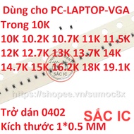 0402 paste value in