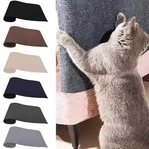 Cat Scratcher Sofa Protector Cats Scratcher Pad Board Protection Trimmable Self-adhesive Carpet Corn