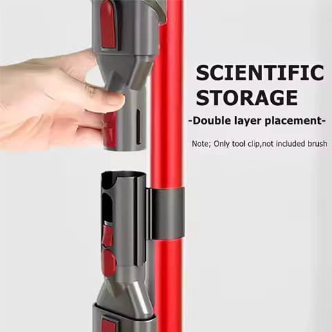 A23F-2 Pcs Vacuum Brush Storage Clip For Dyson V11 V10 V8 V7 V6 V15 G5, Storage Rack Attachment Tool