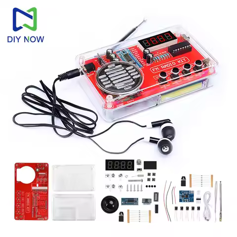 Radio Electronic DIY kit FM Circuit Board Production Parts Microcontroller Electronic Production Wel