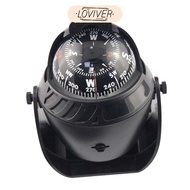 [LOVIVER] Compass Spherical Compass Compass Boat Compass Car Navigation with LED Light