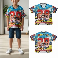Boys' Short Sleeve Jersey T-Shirts / Kids' T-Shirts Kids' T-Shirts Ages 3-7 Years Kids' Jersey T-Shi
