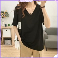 Large T-shirt   T恤女    300斤    特大码  200斤   加肥加大    短袖    胖mm   宽松    显瘦上衣    大码V领T恤   nn882.my2.10