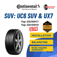 Continental UltraContact UX7 /UC6 SUV Tyre X50 X70 CX5 CRV Lexus Tayar 225/65R17 225/55R19 235/55R20