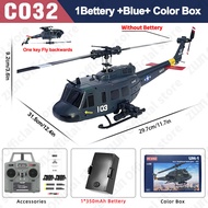 C032 RC Helicopter 2.4G 6-Aixs Gyroscope 6CH Altitude Hold Optical Flow Brushless Remote Control Hel