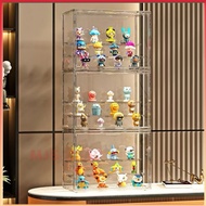 Transparent display box figure storage box blind box storage container collectible display cabinet b