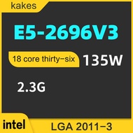 Intel E5-2696V3 Xeon 18 Core 36 Thread 2.3G ความถี่หลัก2696V3 CPU 2011-V3
