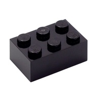 COOLPON|This Is LEGO Lego's Parts Black Brick 2x3 3002 300226 Basic