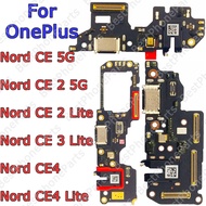 PCB Base Charger Connector USB Charging Dock Port Flex Cables Circuit Board For OnePlus Nord CE CE2 