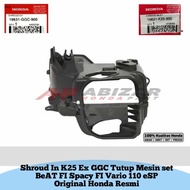 MESIN 19621-K25-900 19631-GGC-900 Upper and Lower Engine Cover BEAT fi Scoopy fi Vario fi OFFICIAL