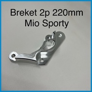 √ ◕ ▌ 2 PISTON CALIPER BRACKETS MIO SPORTY MIO LAMA MIO 5TL 2P BRACKETS MIO SPORTY DISC 220MM PNP