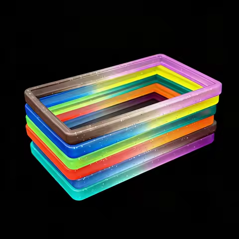 6-Pack Slab Guard for PSA Graded Cards TPU Slab Protector Graded Guard Bumper Guard Gradient Color G
