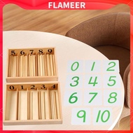 [FlameerMY] Montessori Spindle Box Educational Toys Mathematical Toy Kids Early Development
