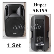 SPEAKER AKTIF 15 INCH HUPER AK15A ACTIVE SPEAKER 15" AK 15A 1 SET