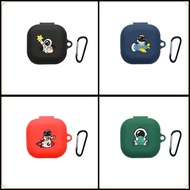 cartoon Keychian Case for Anker Soundcore AeroFit 2Pro /A10 X10 / Note 3S /3i/Life A1 Case Silicone 
