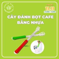 Coffee foam maker, plastic coffee foam maker, cheap, easy to use, creates good foam