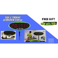 Stacking & Cube Tournament Display with digital timer