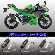 Kawasaki Ninja400 Z400 NINJA500 Z500 2018-2026 Exhaust Full Section Ninja400 Modified SC Akrapovic M