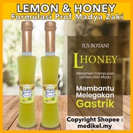 Lemon Honey Lhoney LHONEY Melegakan Gastrik Formulasi Prof Zaki Masalah Gastrik Ubat Gastrik Sakit Perut Pedih Perut