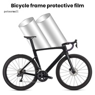 Mountain Bike Frame Shield Bicycle Frame Tape Guard Universal Transparent Bike Frame Protector Film Scratch-proof Easy Install Tpu Guard for Bicycle Frame Southeast Asian