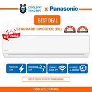 Panasonic Aircond Standard Inverter R32 PU Series (1hp/1.5hp/2hp/2.5hp)