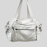 กระเป๋ามอเตอร์ไซค์ย้อนยุคความจุขนาดใหญ่หลายซิปกีฬากระเป๋าสะพายข้างไหล่เดี่ยว Y2k อินเทรนด์ กระเป๋าเด