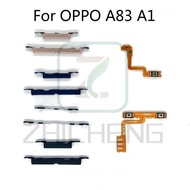 Switch Power ON OFF Key Mute Silent Volume Button Ribbon Flex Cable Replacement Parts For OPPO A83 A